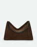 Penelope Tote - Palissander Suede / Black