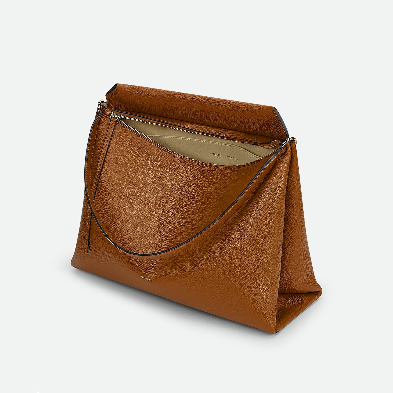 【新品】  WANDLER / ワンドラー | 2021AW | PENELOPE TOTE ショルダーバッグ 袋付き | F | キャメル | レディース WANDLER ワンドラー レディース バッグ ハンド レザー ショルダー