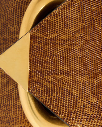 Veneto Crossbody Small - Tabacco Lizzard