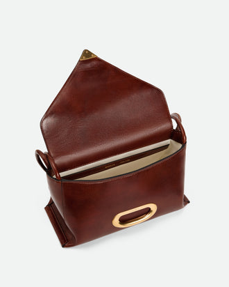 Veneto Shoulder Bag  - Palissander Glaze