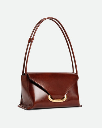 Veneto Shoulder Bag  - Palissander Glaze