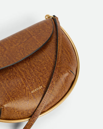 Kate Mini Crossbody - Tabacco Lizzard