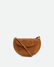 Kate Mini Crossbody - Tabacco Lizzard