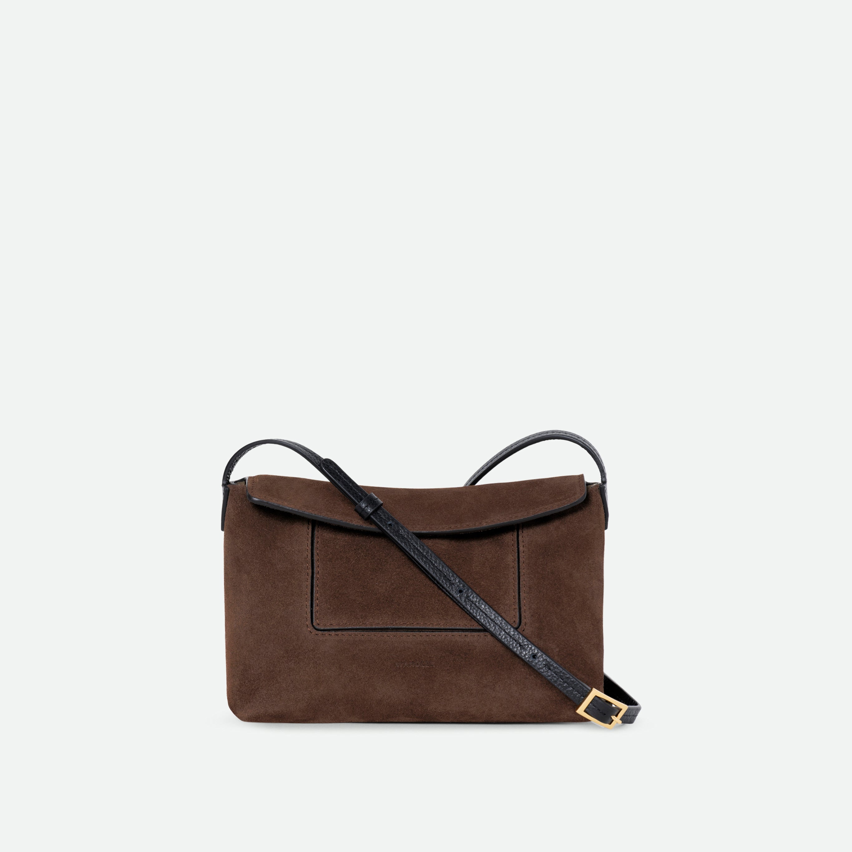 Penelope Slouch Mini - Palissander Suede – Wandler.com