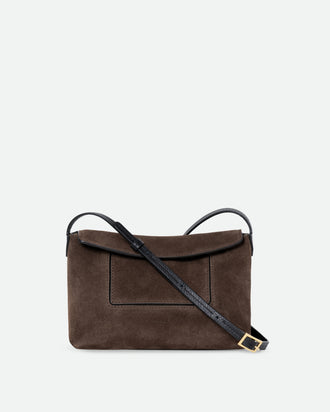 Penelope Slouch Mini - Palissander Suede