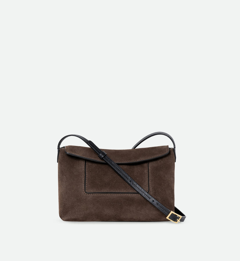 Penelope Slouch Mini - Palissander Suede