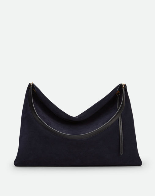 Penelope Tote - Orion Suede / Black
