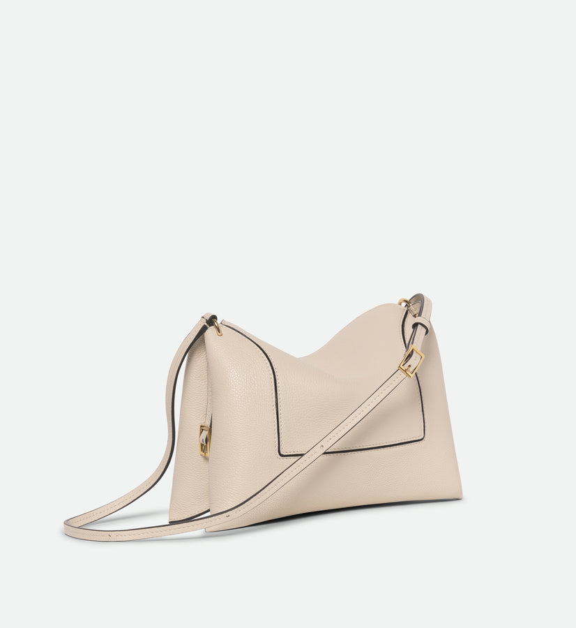 Penelope Slouch Bag - Beige Crust