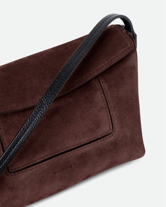 Penelope Slouch Mini - Acai Suede