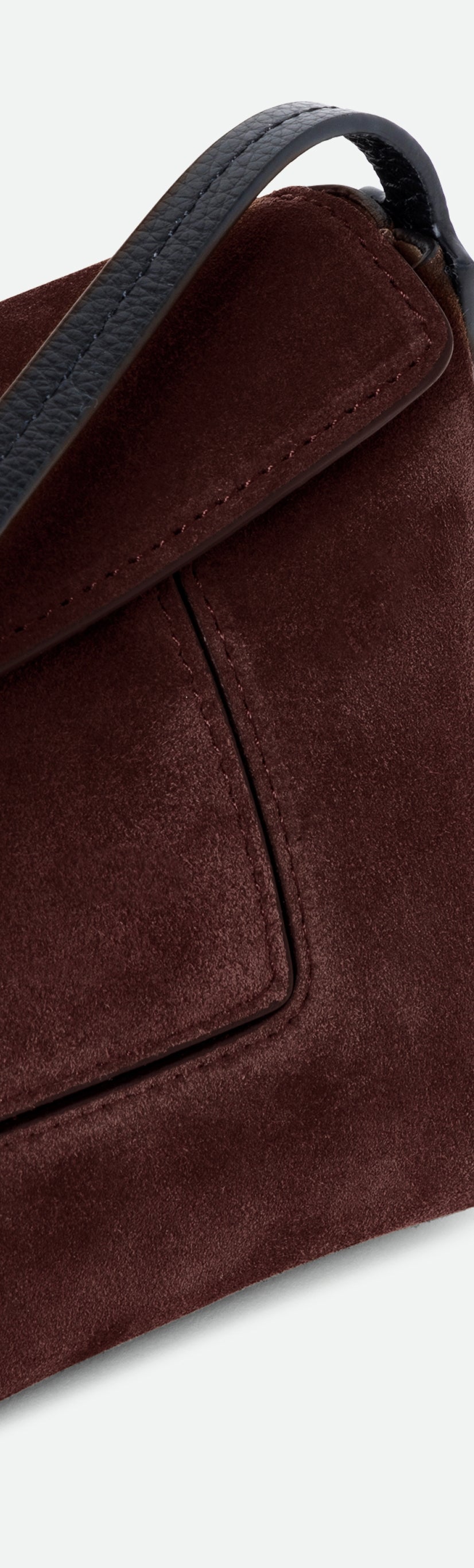 Penelope Slouch Mini - Acai Suede