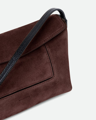 Penelope Slouch Mini - Acai Suede