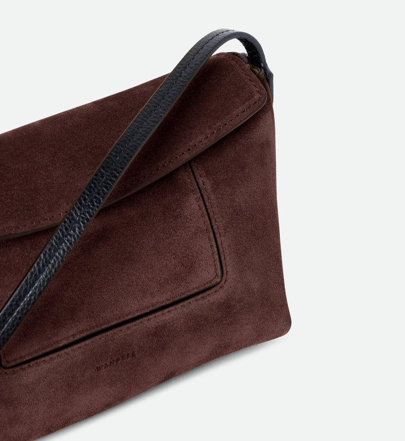 Penelope Slouch Mini - Acai Suede