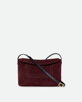 Penelope Slouch Mini - Acai Suede