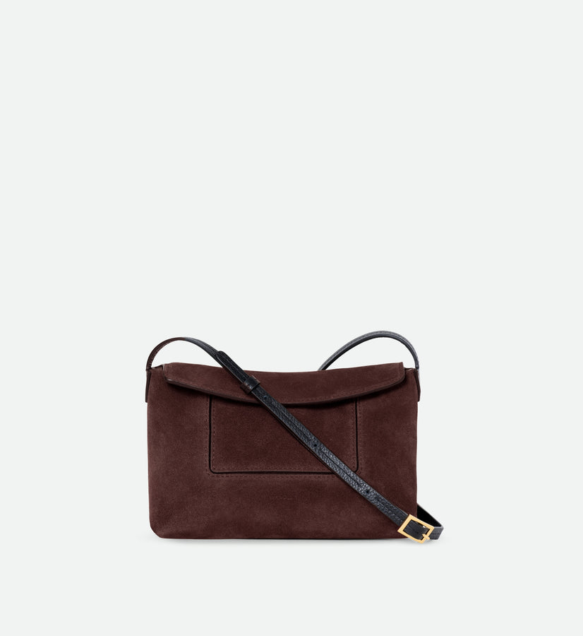 Penelope Slouch Mini - Acai Suede