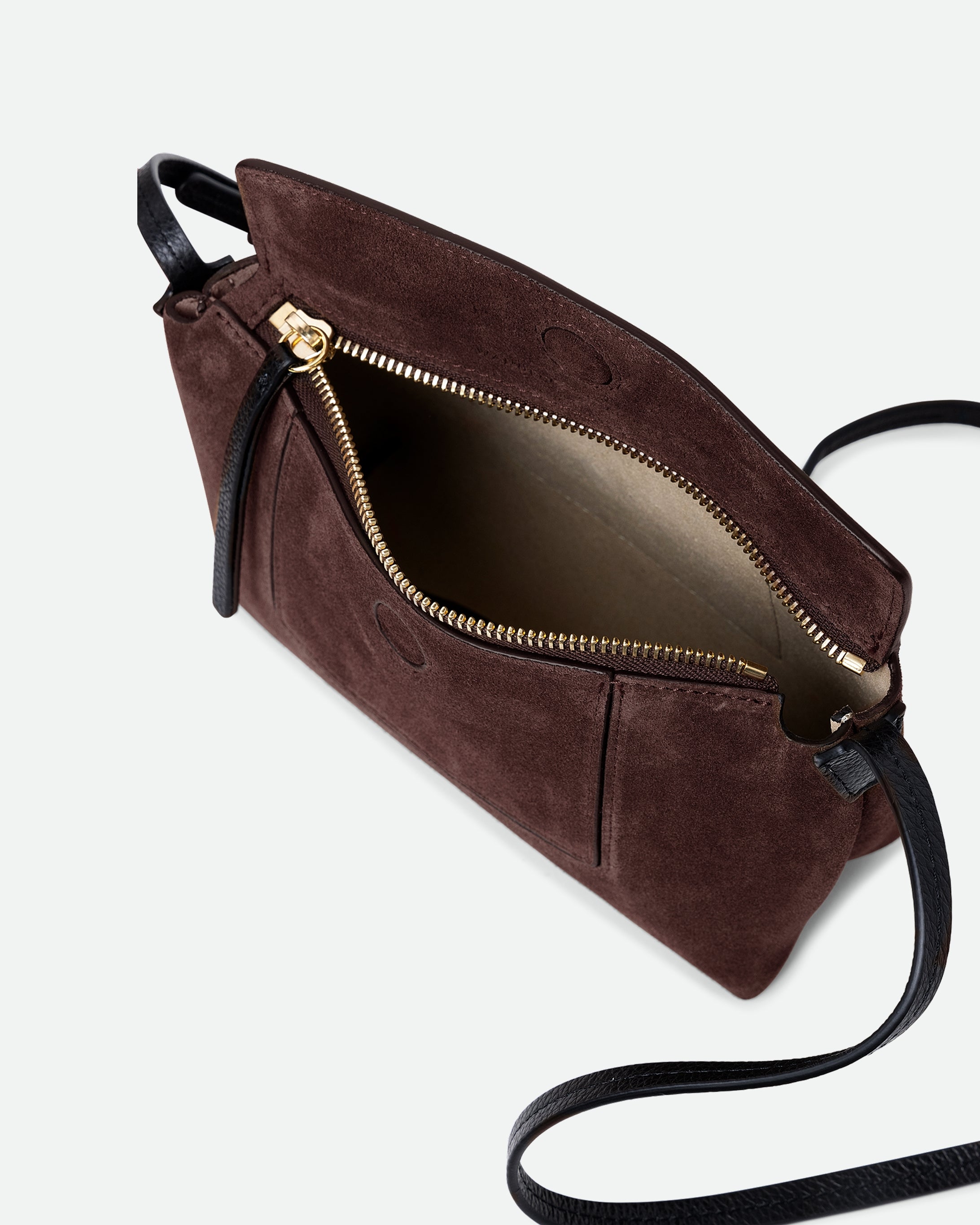 Penelope Slouch Mini - Acai Suede