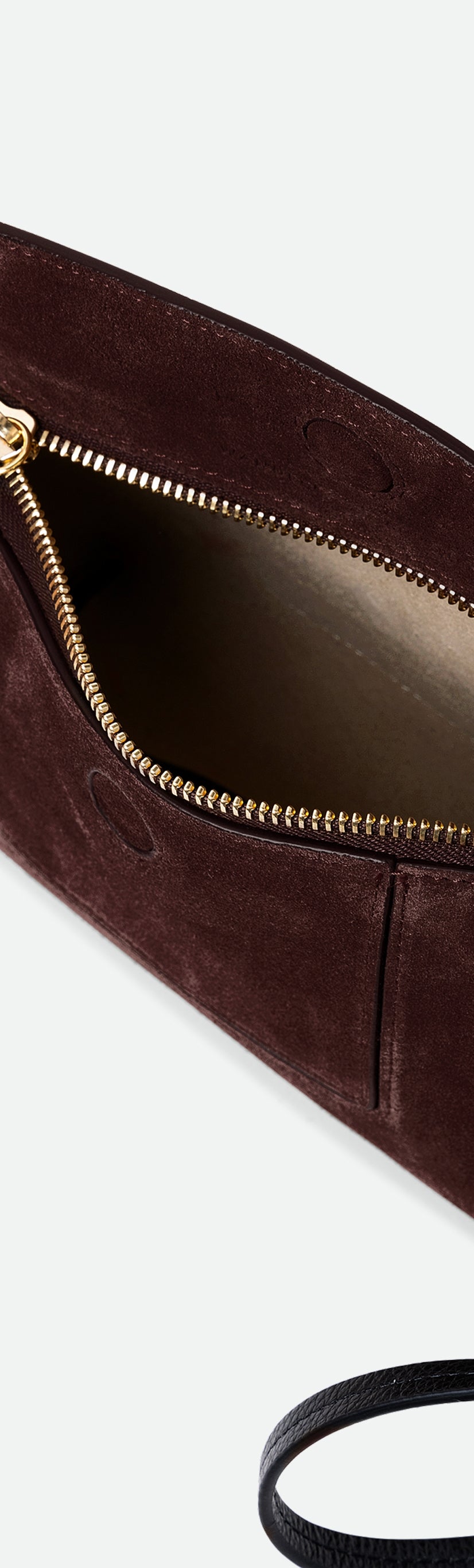 Penelope Slouch Mini - Acai Suede