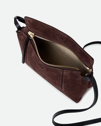 Penelope Slouch Mini - Acai Suede