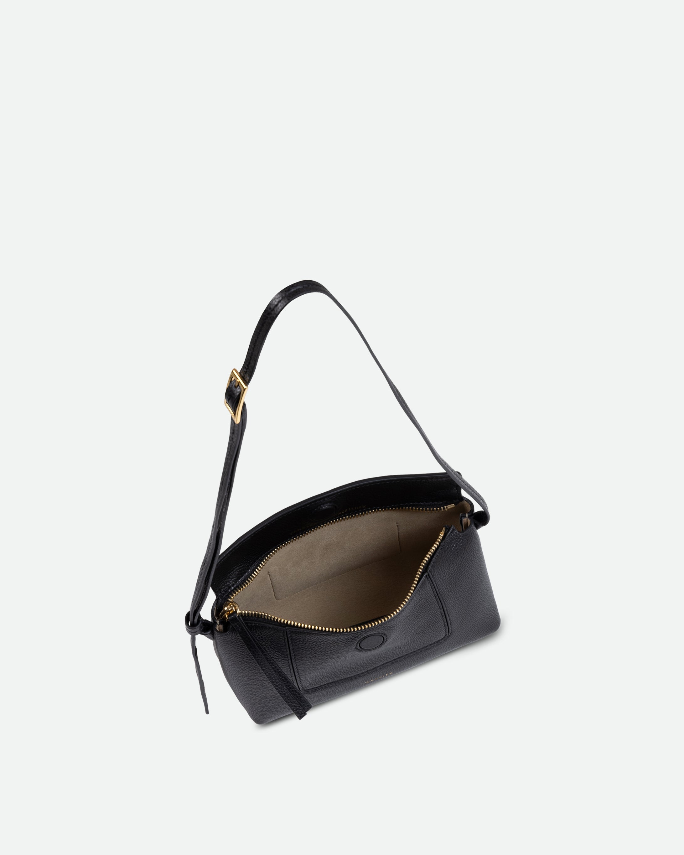 Penelope Slouch Mini - Black Crust