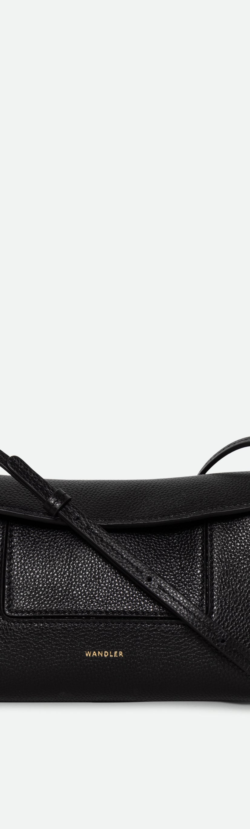 Penelope Slouch Mini - Black Crust