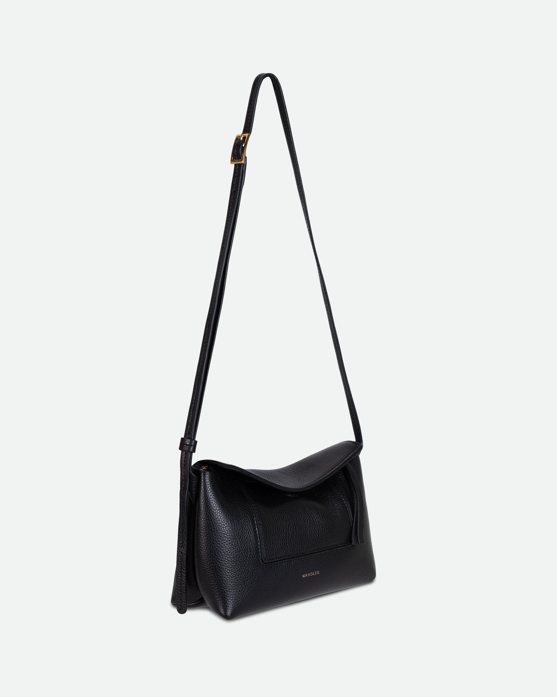 Penelope Slouch Mini - Black Crust