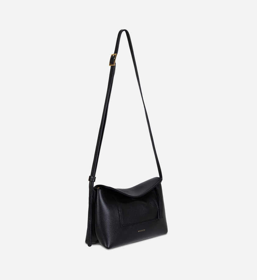 Penelope Slouch Mini - Black Crust