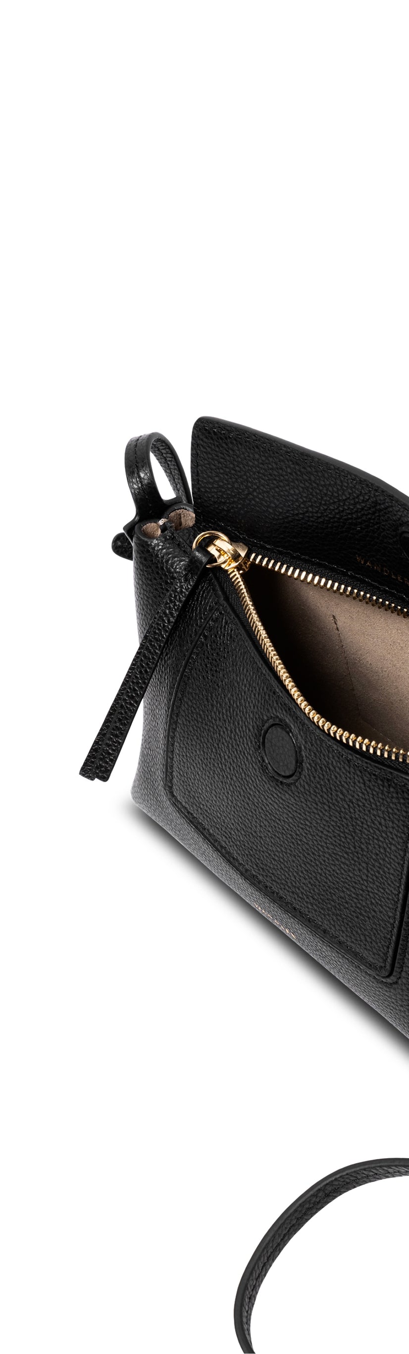 Penelope Slouch Mini - Black Crust