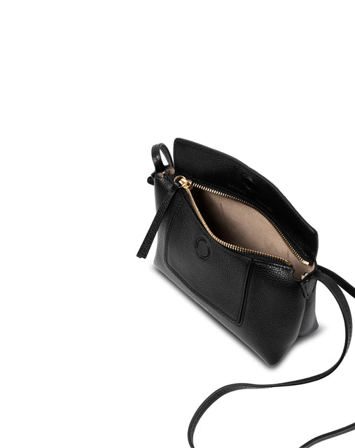 Penelope Slouch Mini - Black Crust