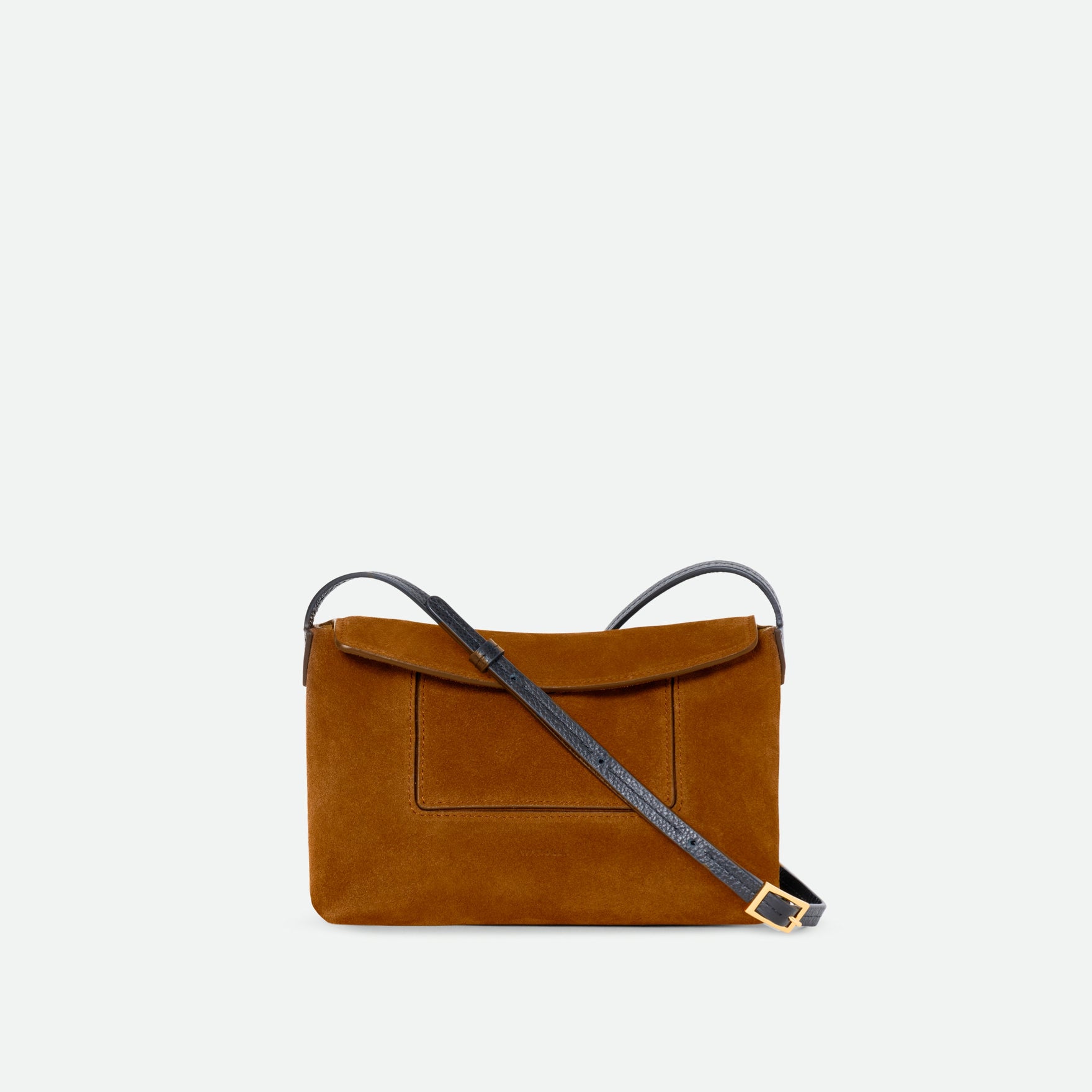 Penelope Slouch Mini - Cognac Suede