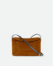 Penelope Slouch Mini - Cognac Suede