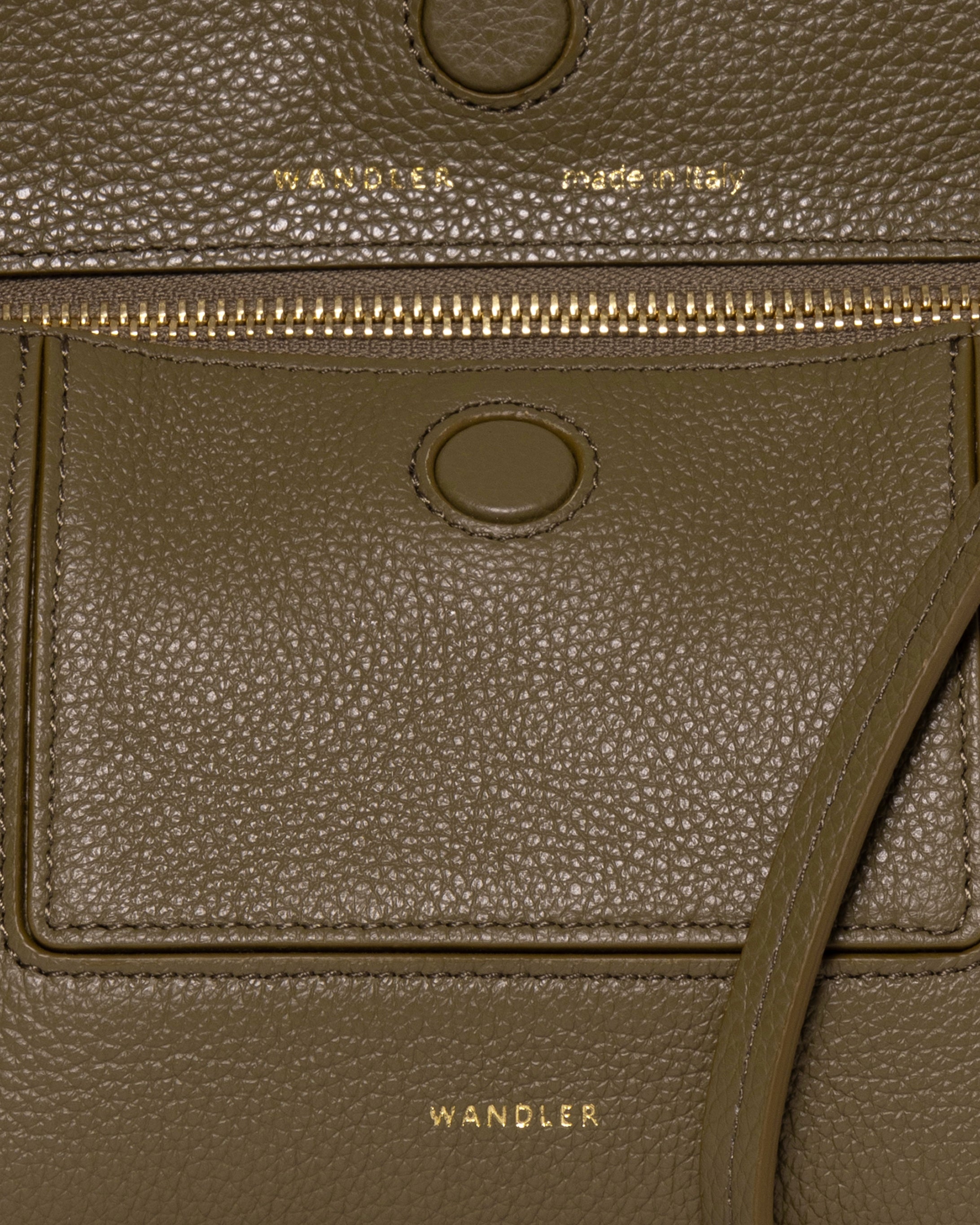 Penelope Slouch Mini - Olive Crust