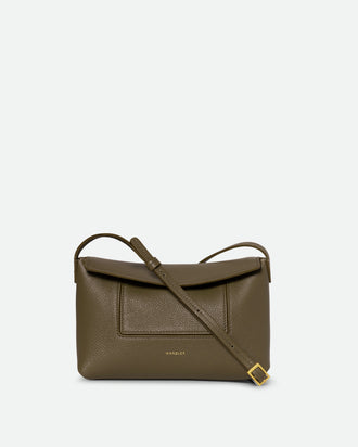Penelope Slouch Mini - Olive Crust
