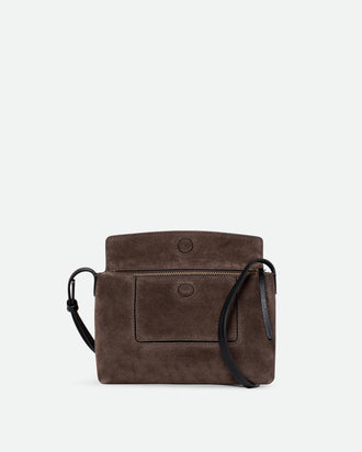 Penelope Slouch Mini - Palissander Suede