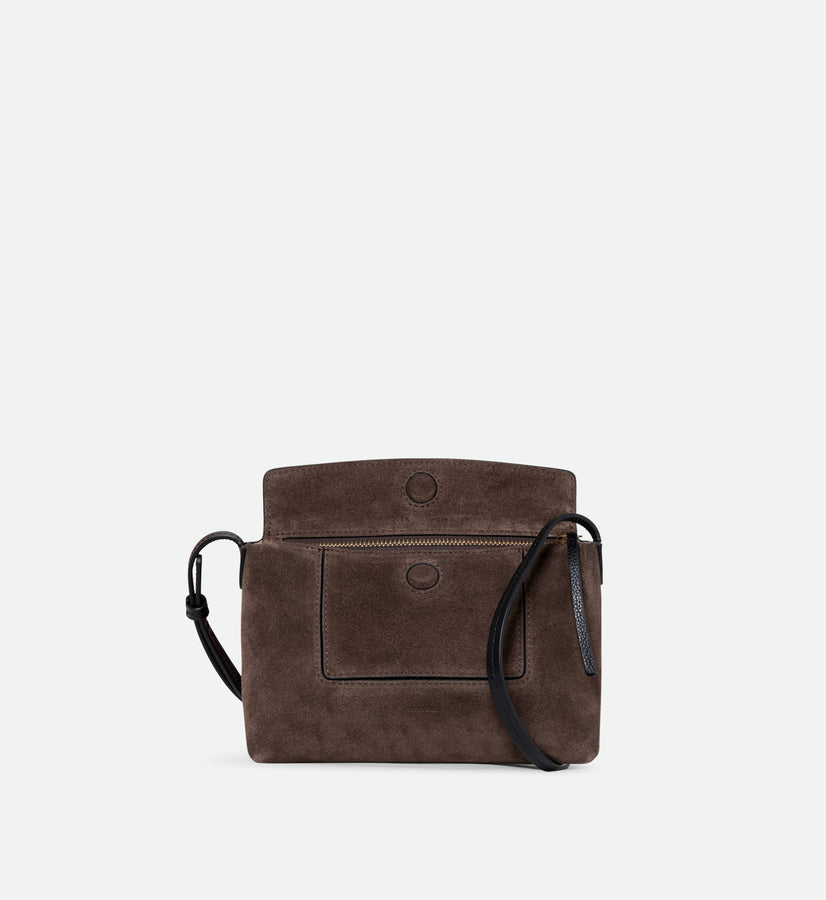 Penelope Slouch Mini - Palissander Suede
