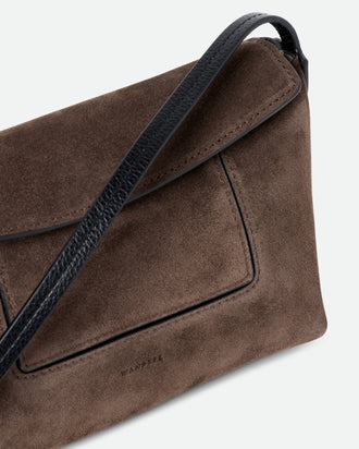 Penelope Slouch Mini - Palissander Suede
