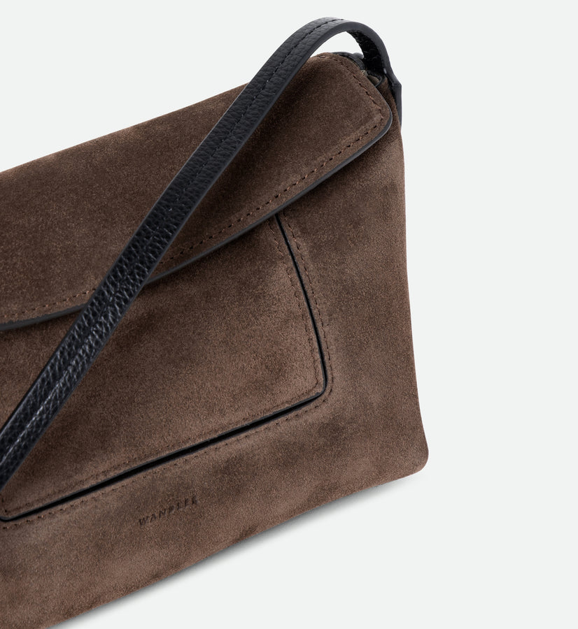 Penelope Slouch Mini - Palissander Suede