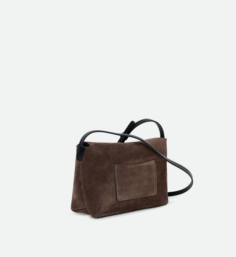 Penelope Slouch Mini - Palissander Suede