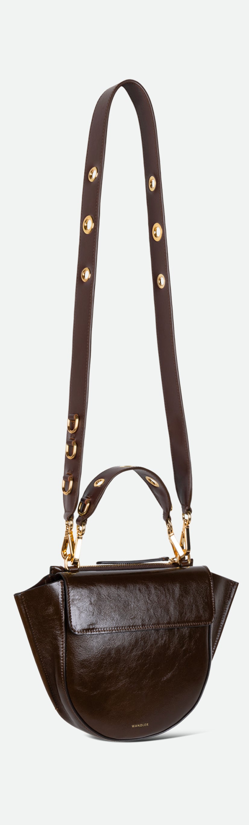 Strap Set  Hortensia Mini / Eyelets - Pecan