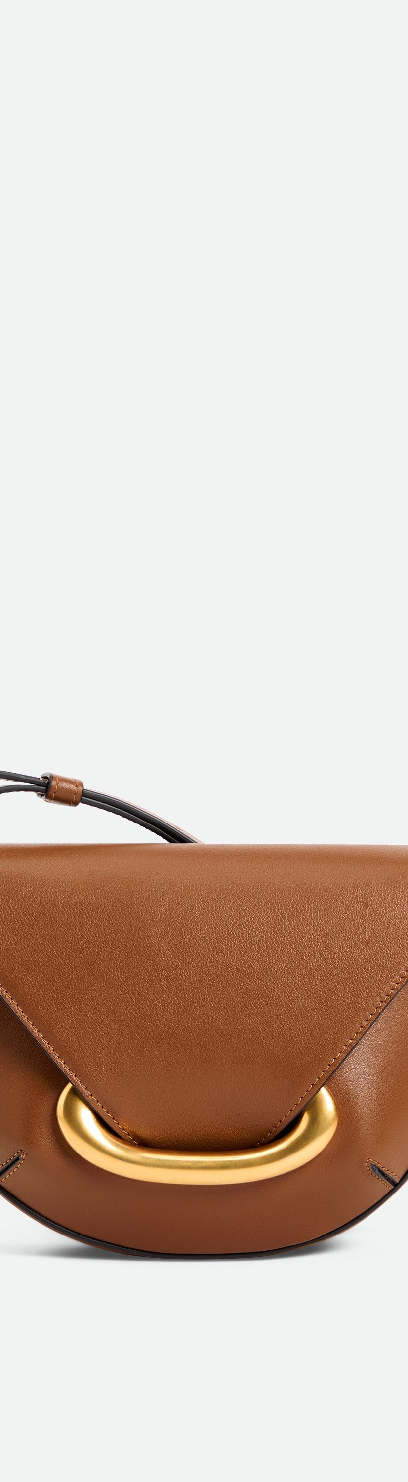 Veneto Crossbody Small - Saddle