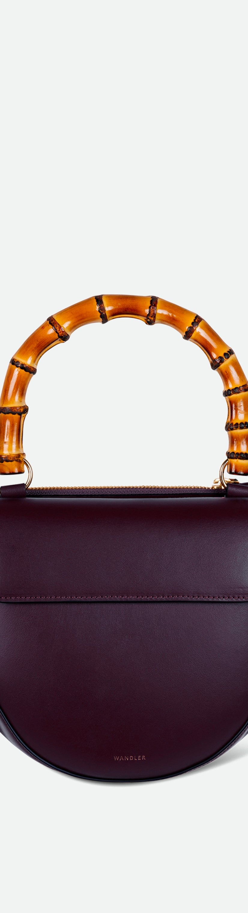 Hortensia Bag Mini - Grape / Bamboo