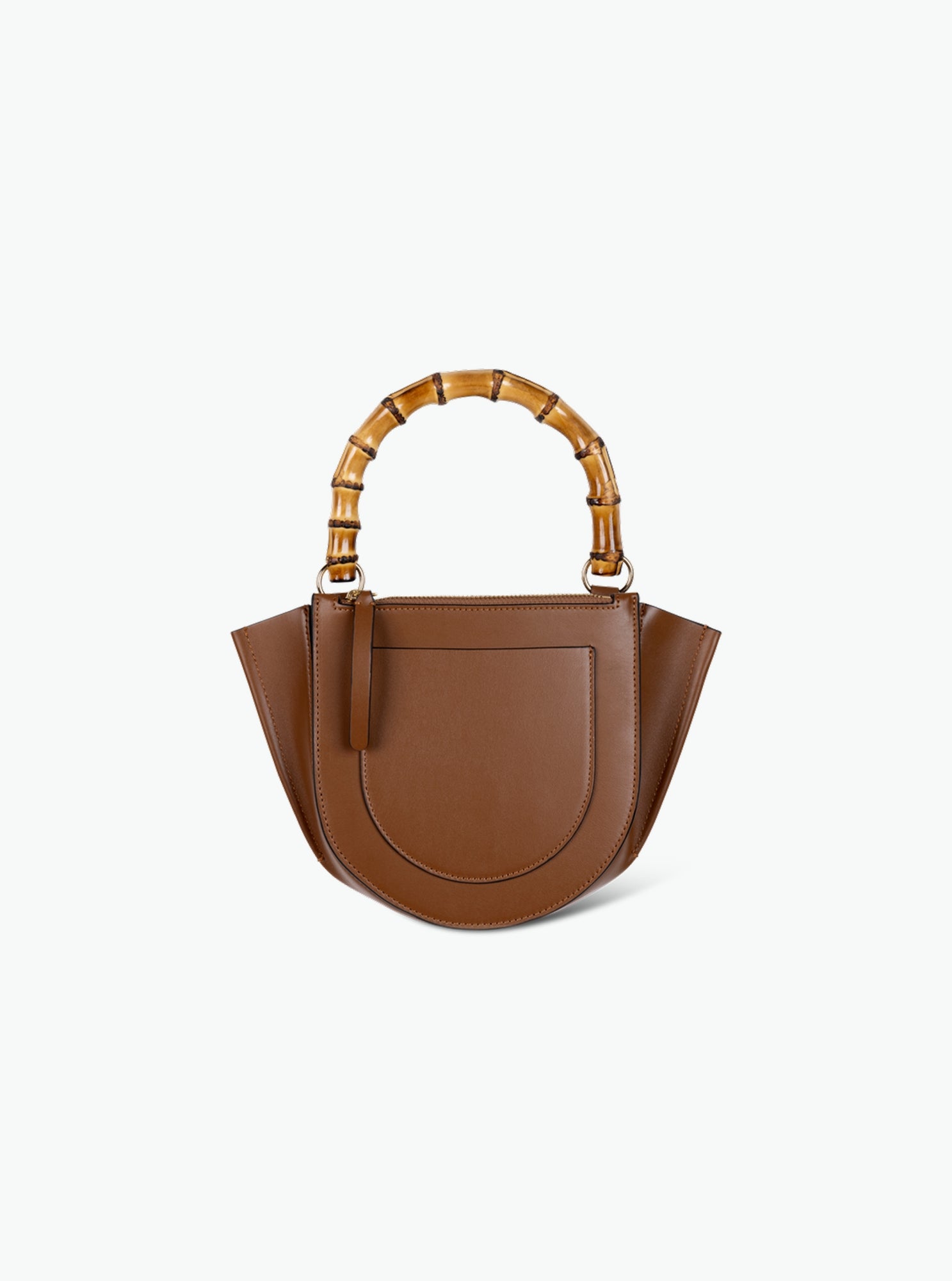 Hortensia Bag Mini - Saddle / Bamboo
