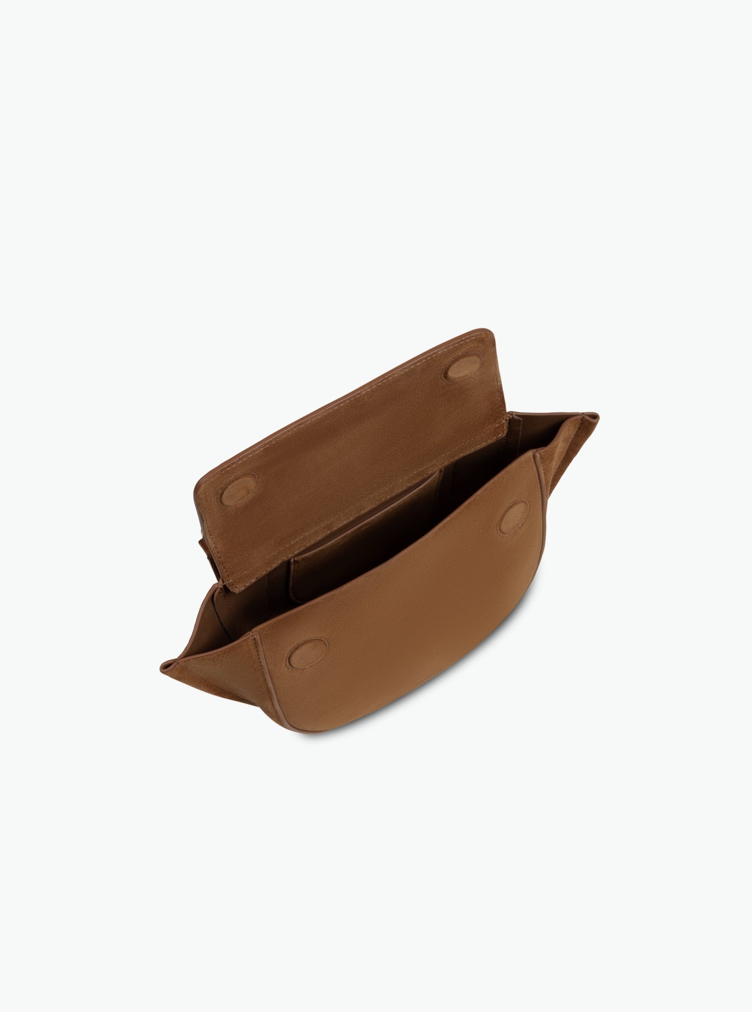Hortensia Bag Mini - Cognac Suede