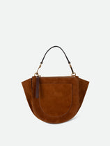 Hortensia Bag Mini - Tan Suede