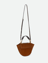 Hortensia Bag Mini - Tan Suede