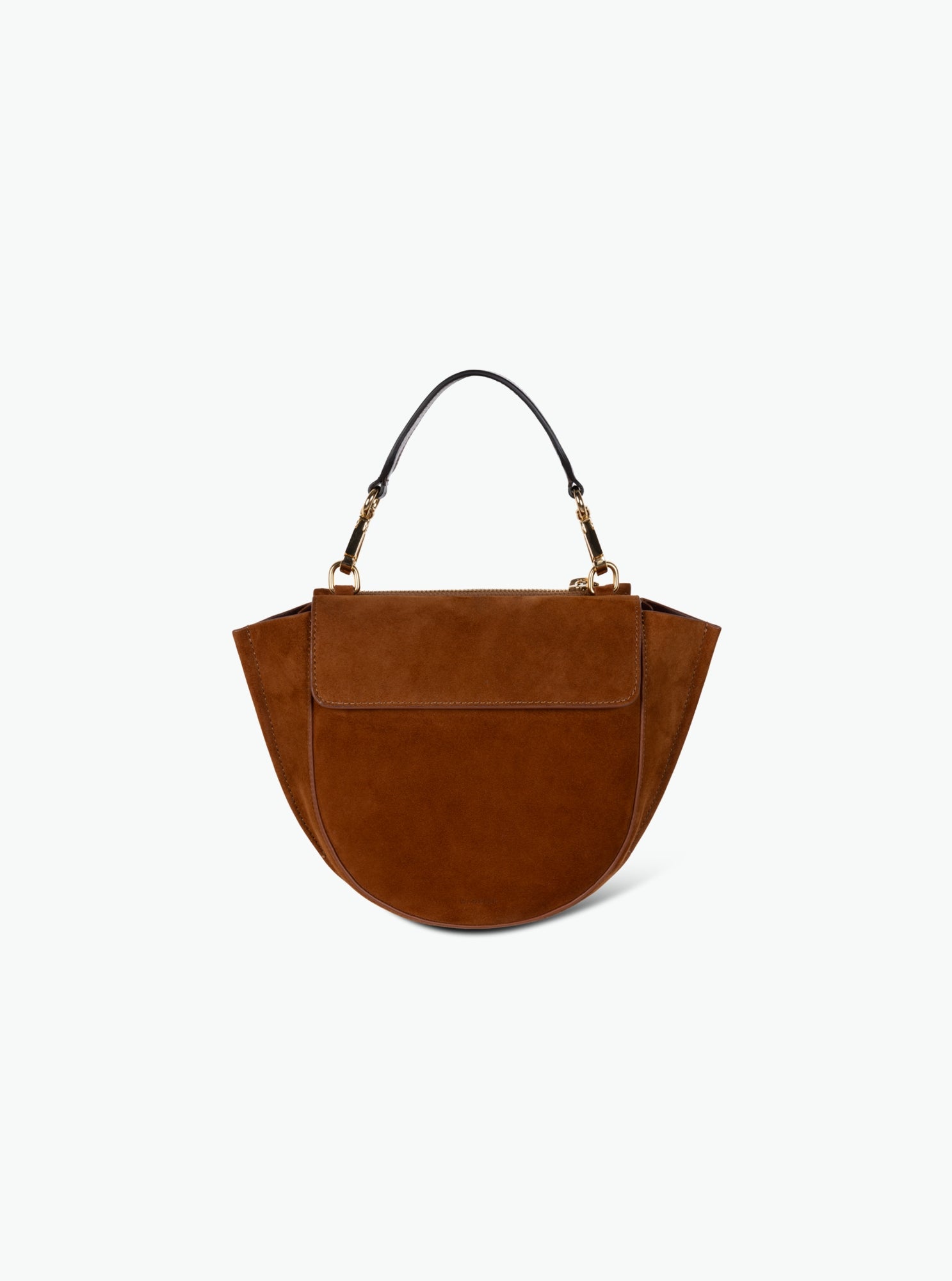 Hortensia Bag Mini - Tan Suede