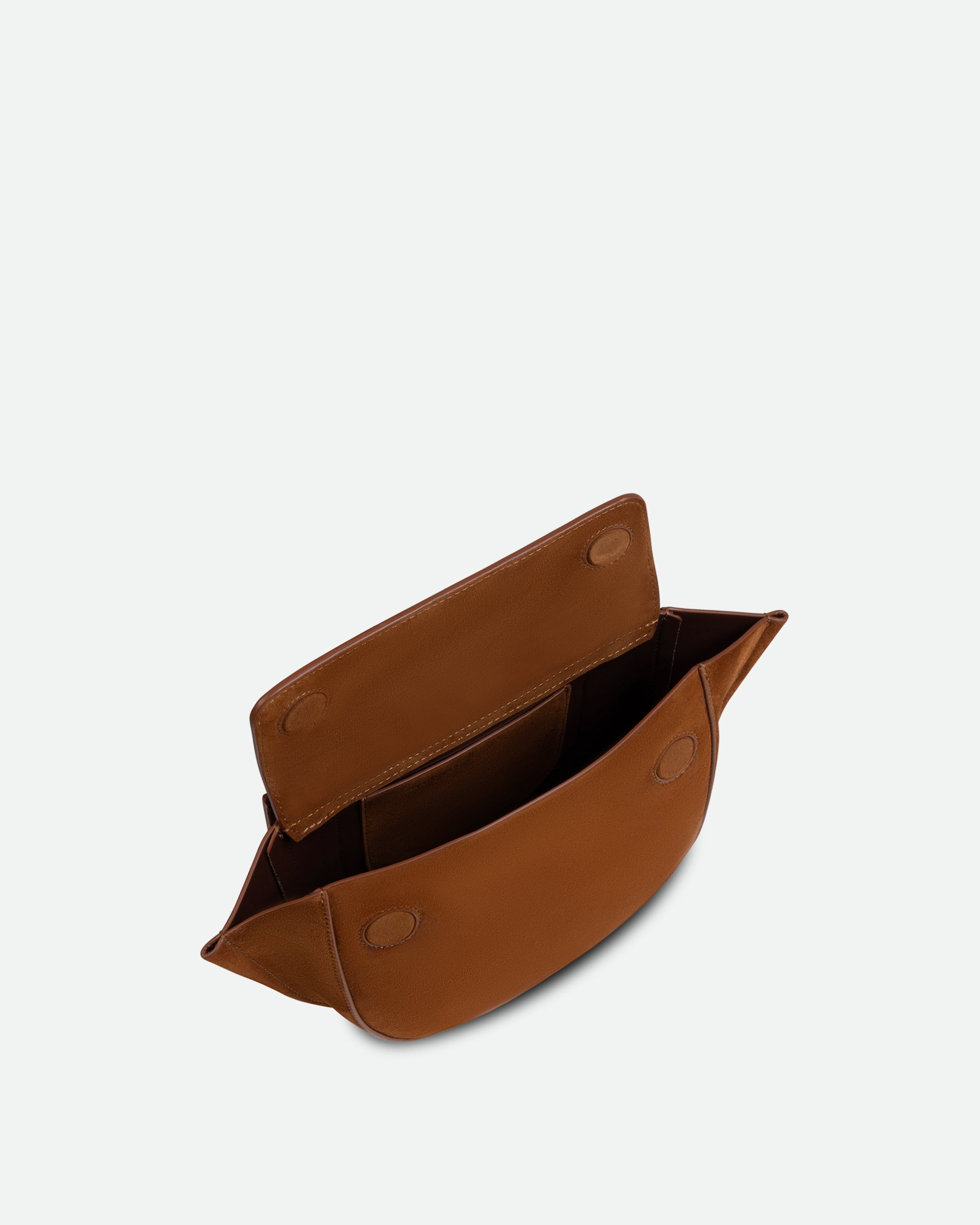 Hortensia Bag Mini - Tan Suede