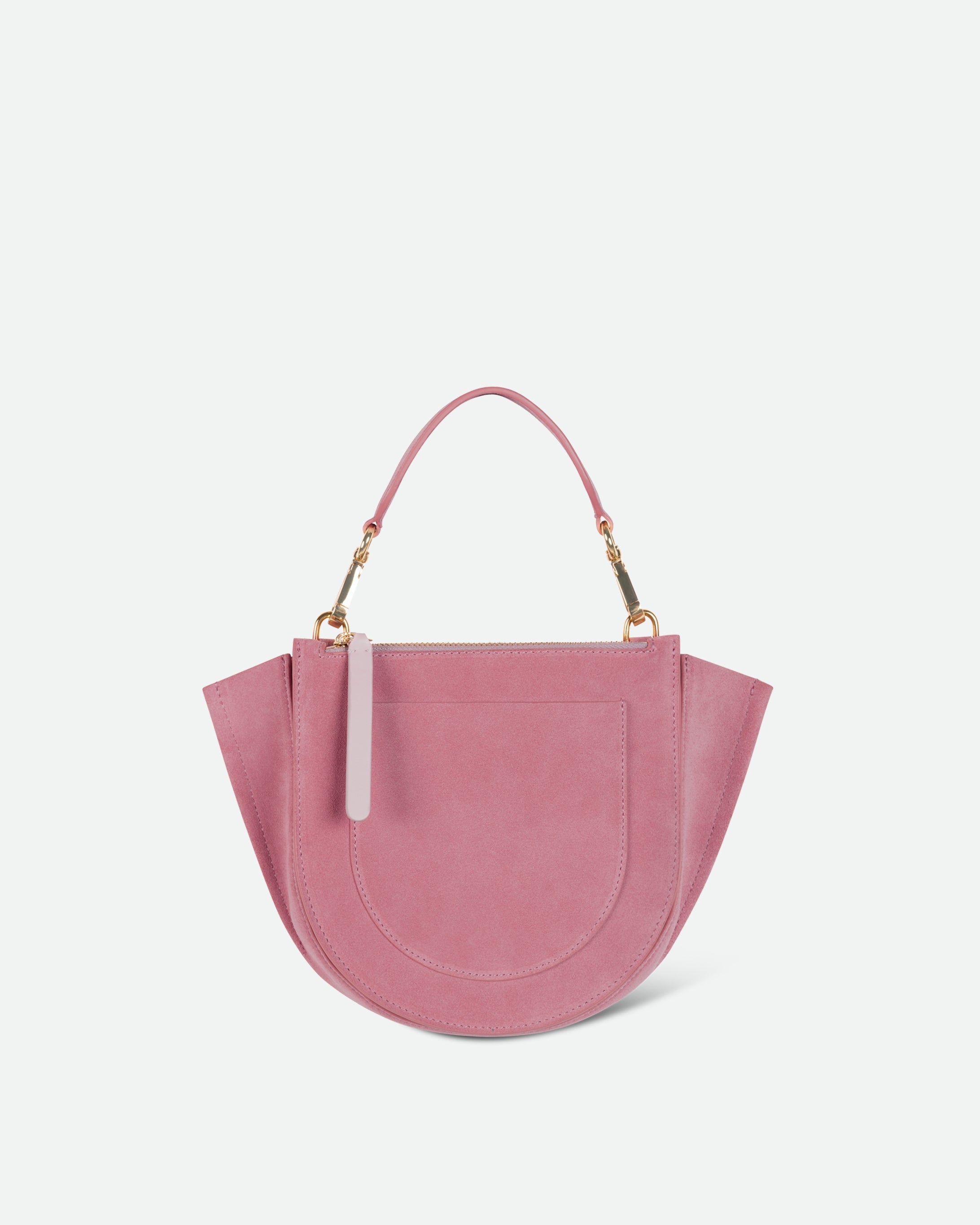 Hortensia Bag Mini - Apricot Suede