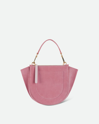 Hortensia Bag Mini - Apricot Suede