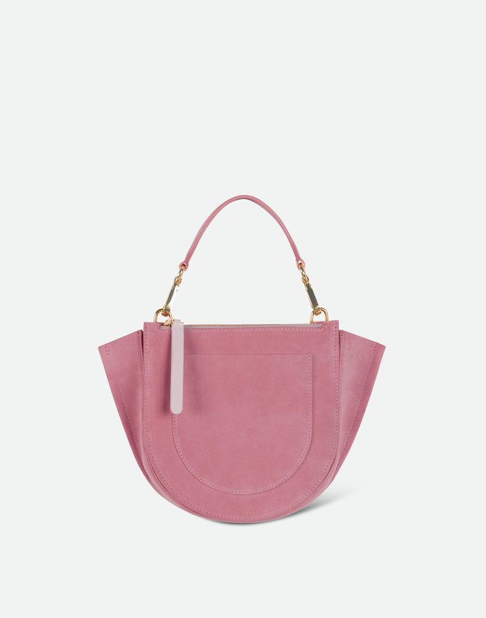 Hortensia Bag Mini - Apricot Suede