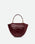 Hortensia Bag Mini - Bordeaux Croco