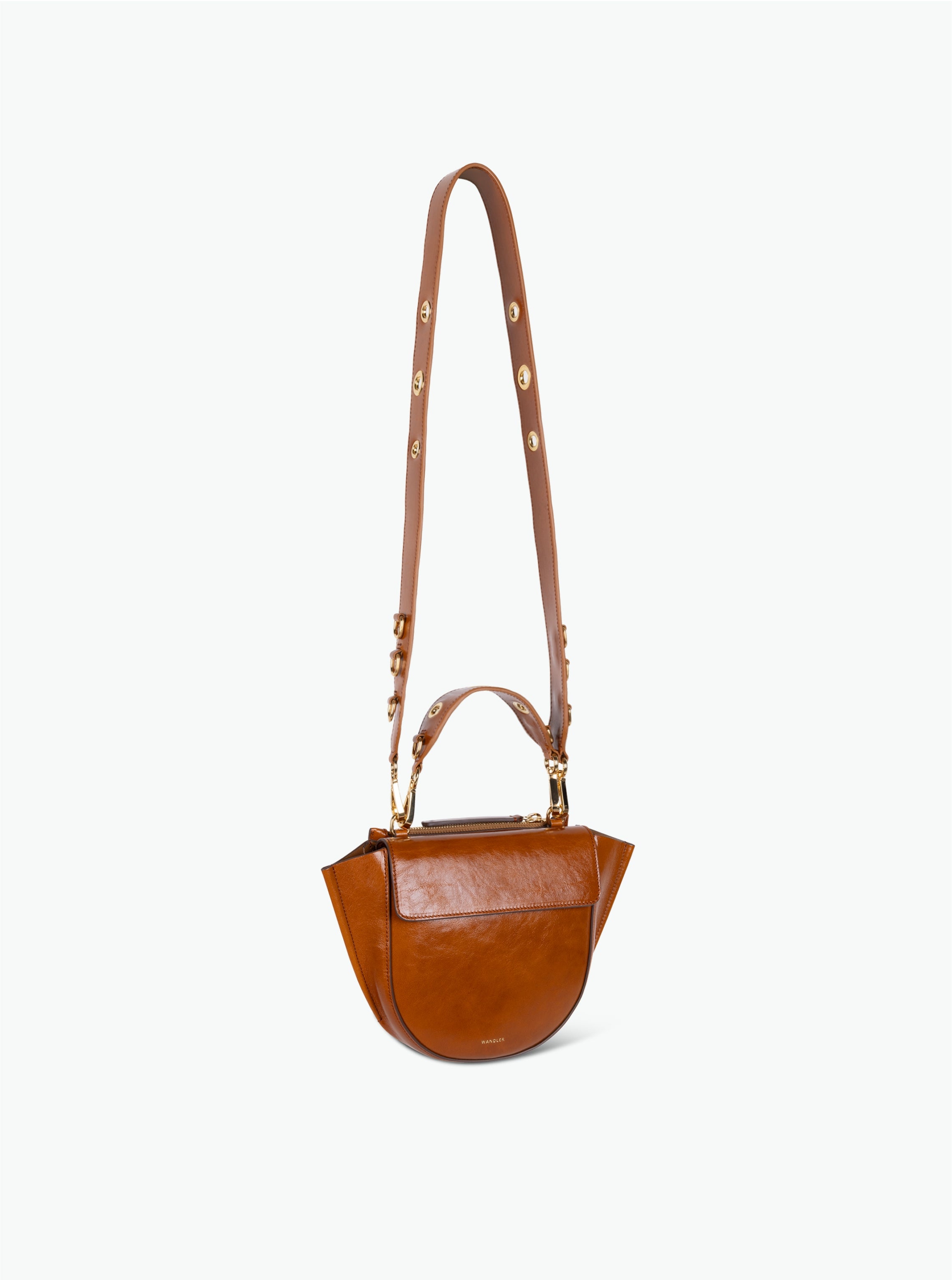 Strap Set  Hortensia Mini / Eyelets - Cognac
